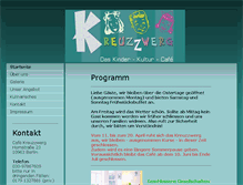 Tablet Screenshot of cafe-kreuzzwerg.de